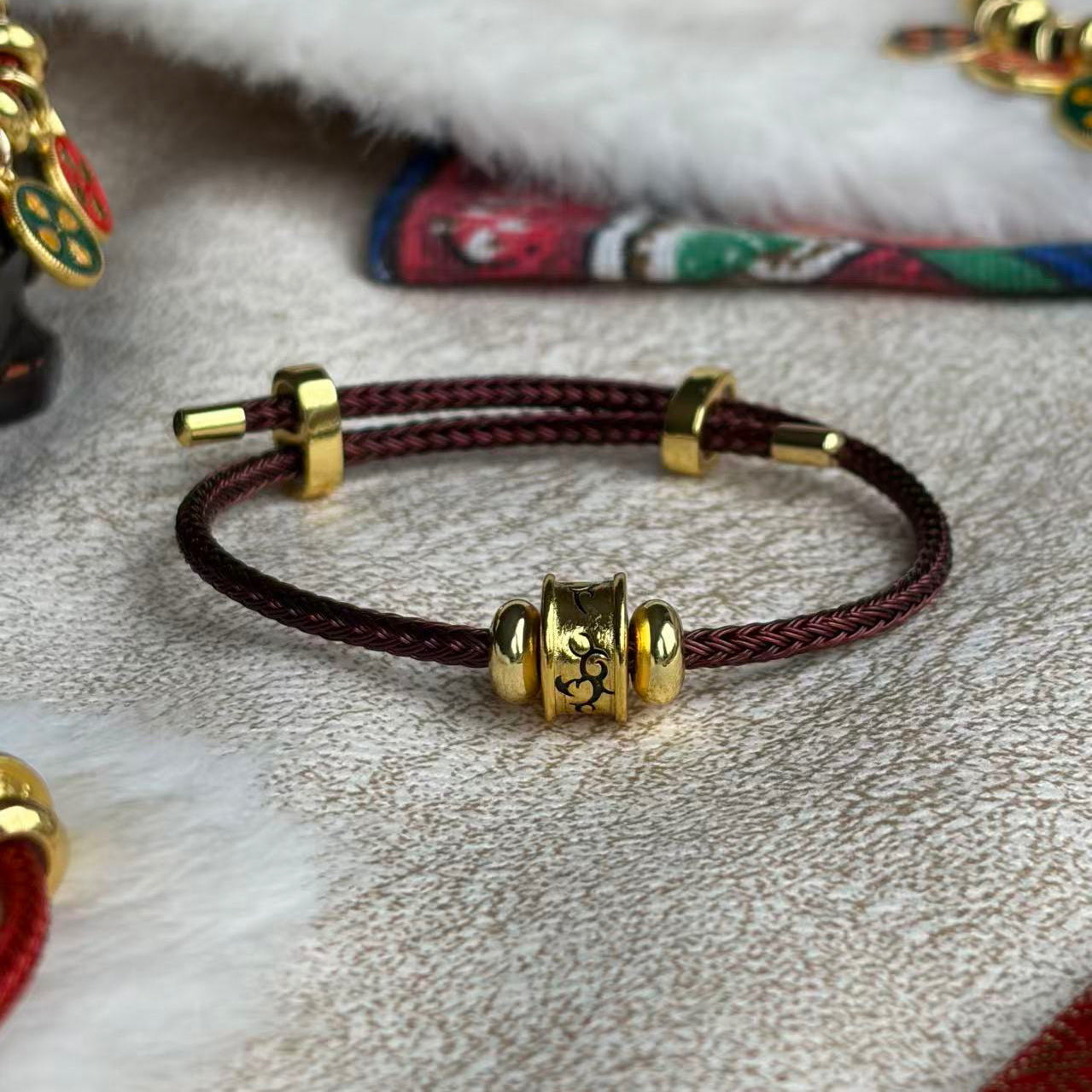 Bracelet Totem Courage Noir