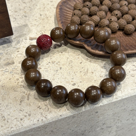 Bracelet aux herbes de Tao “Ambre du Dragon”