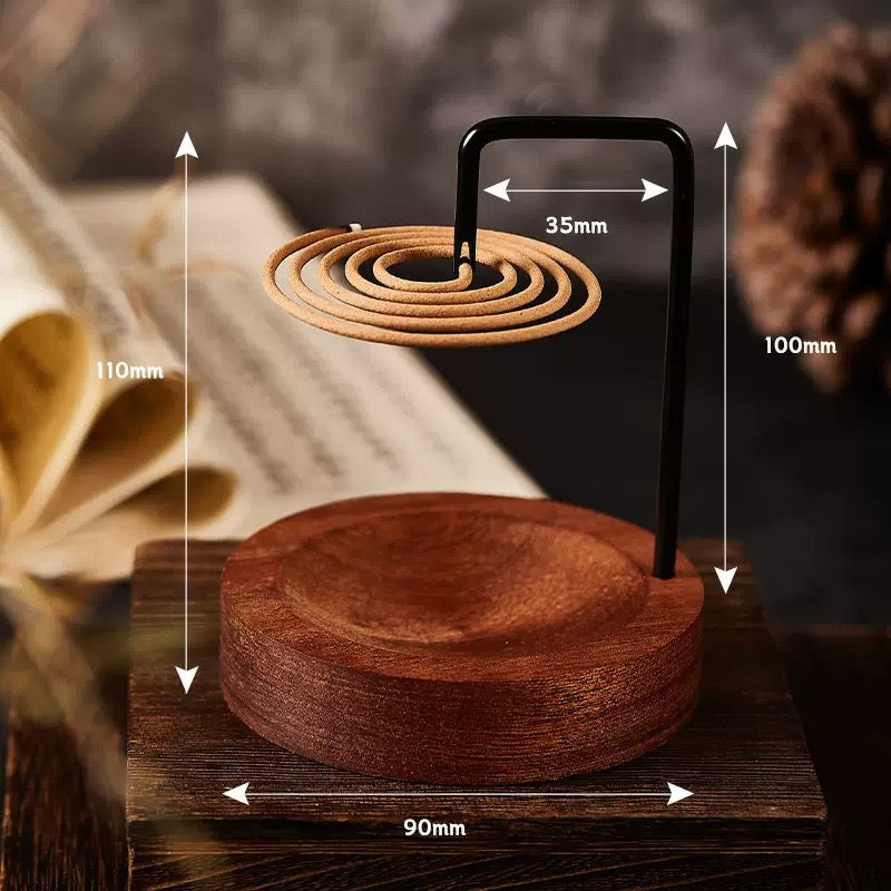 Support suspendu pour encens en spirale  porte-encens pour encens en spirale suspendu