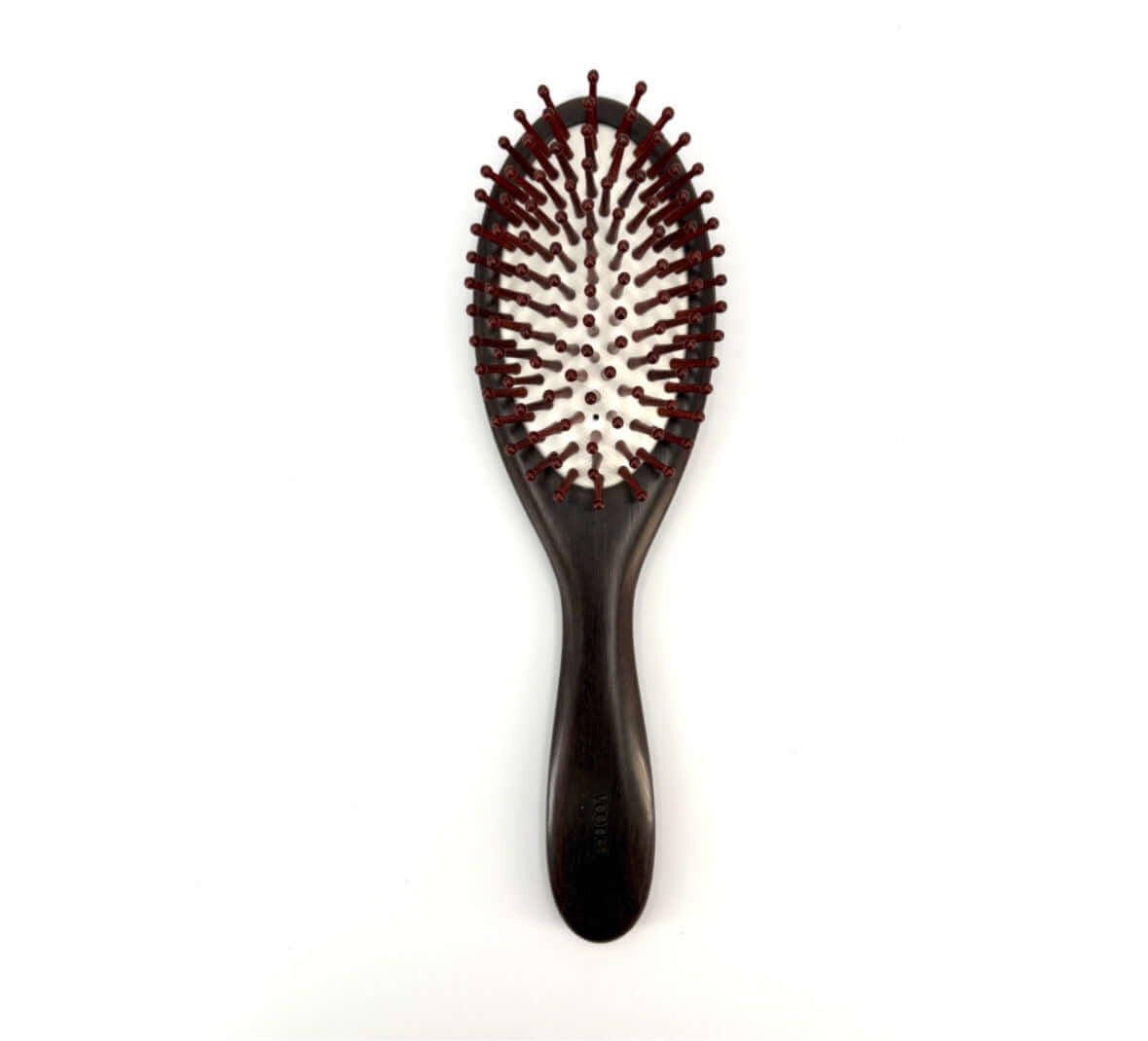 Brosse à cheveux en bois d'ébène africain