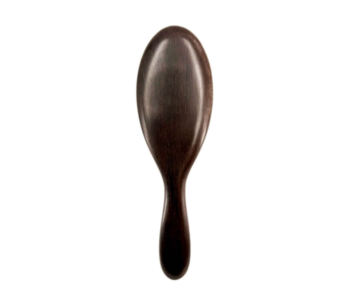 Brosse à cheveux en bois d'ébène africain