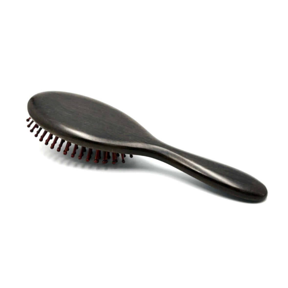 Brosse à cheveux en bois d'ébène africain