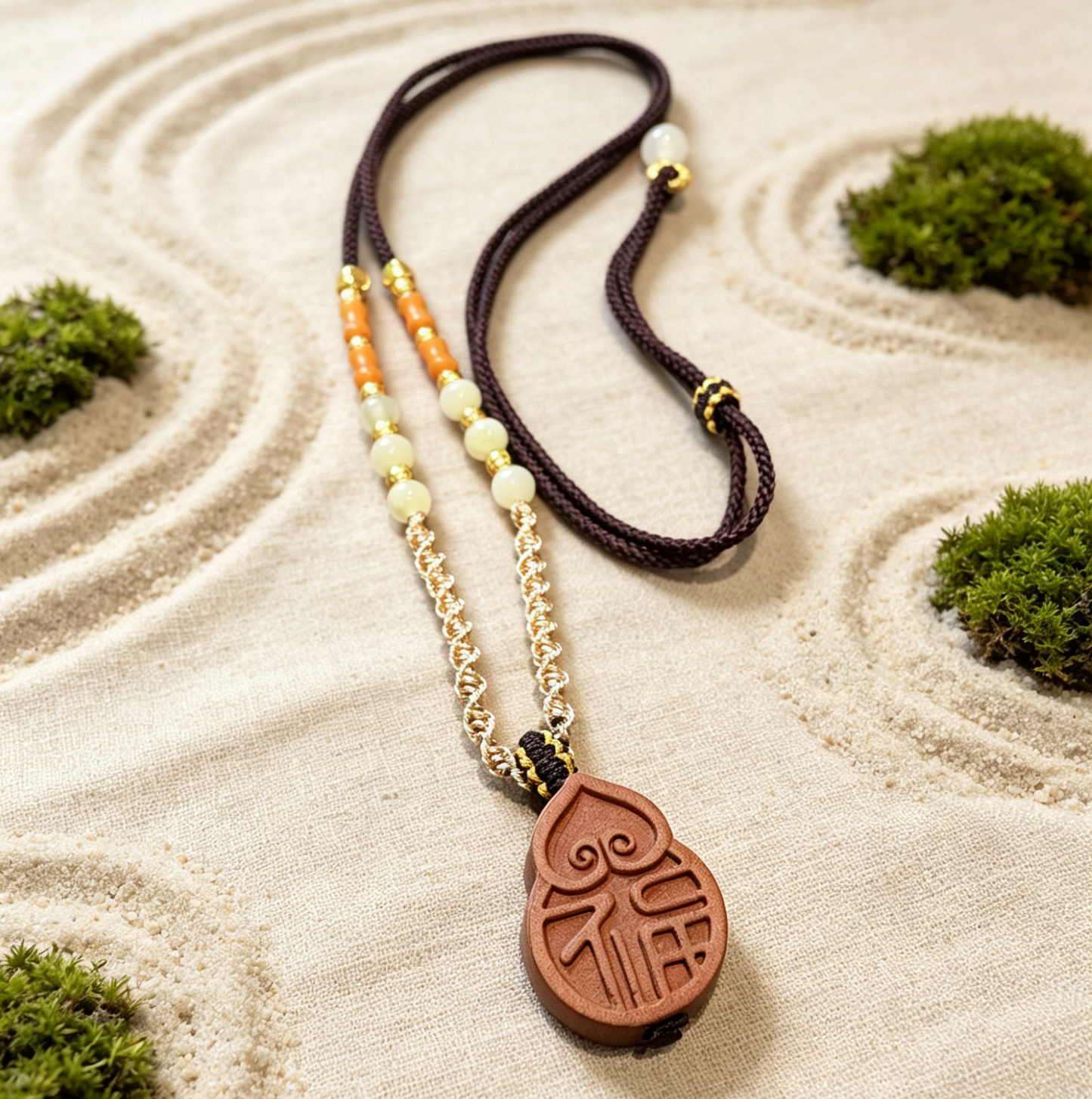 Pendentif Aromatique “Jade de Bon Augure”