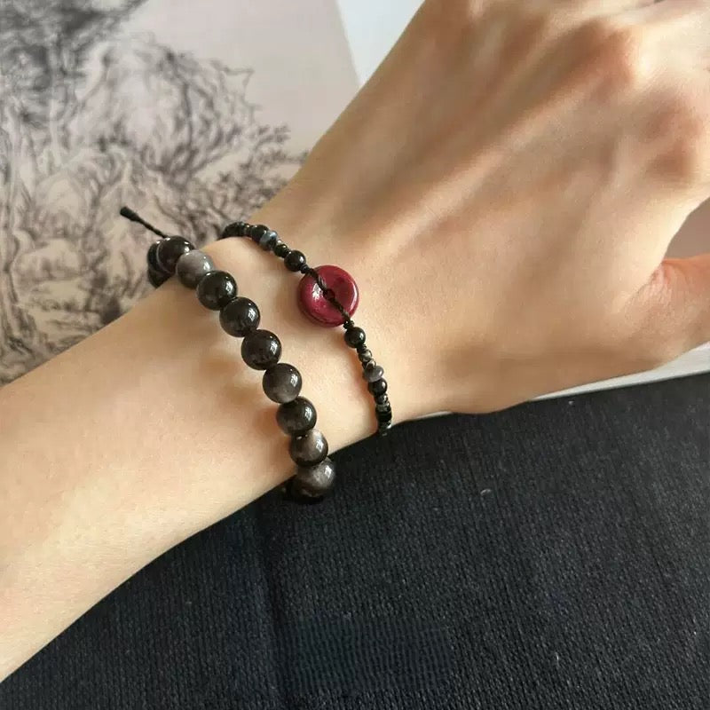 Bracelet « Talisman de Paix » (平安令)
