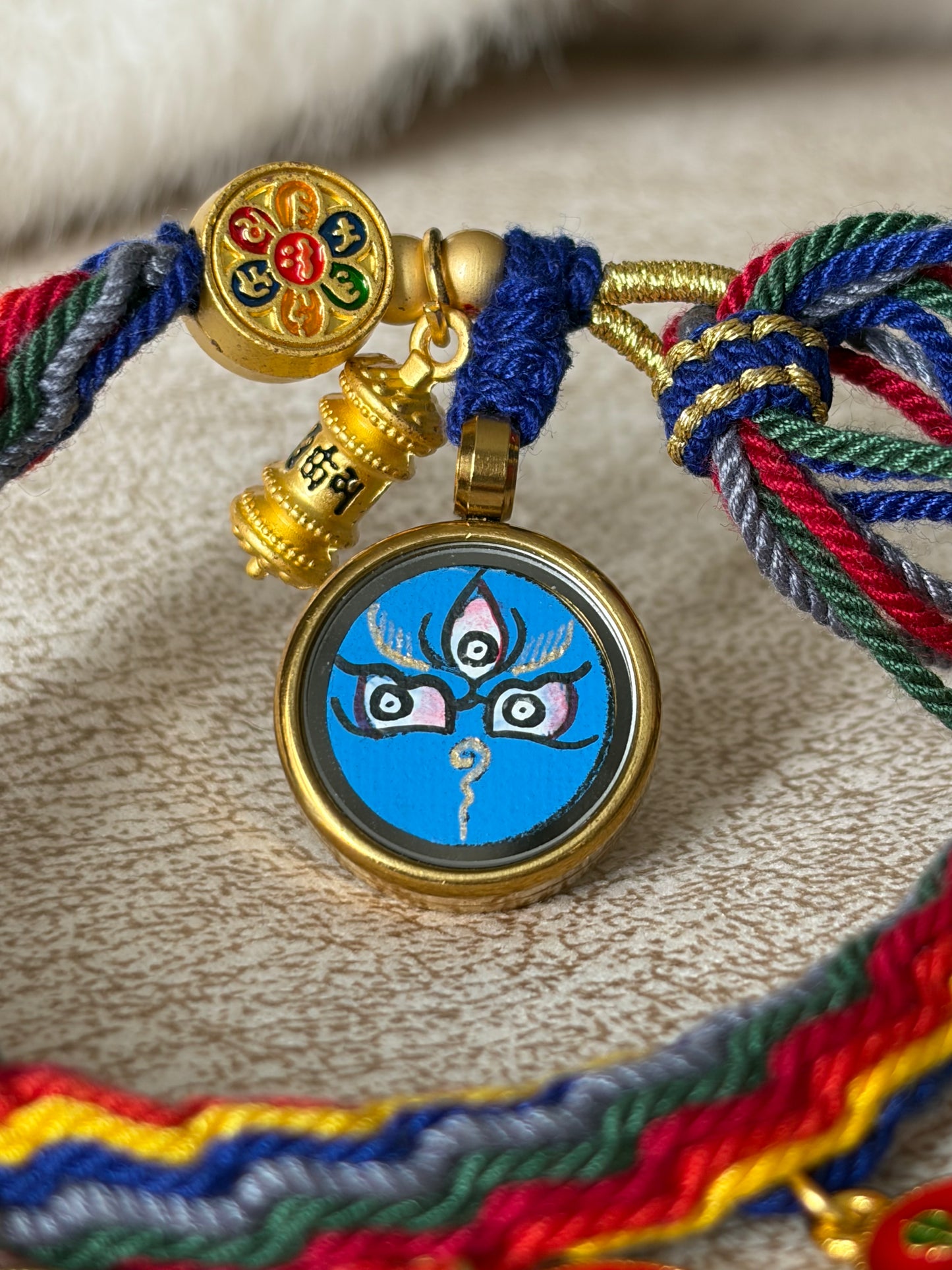 Bracelet Thangka Black Dzambhala 黑财神